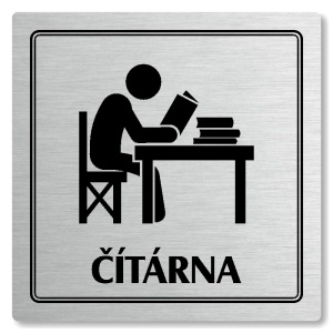 Piktogram Čítárna